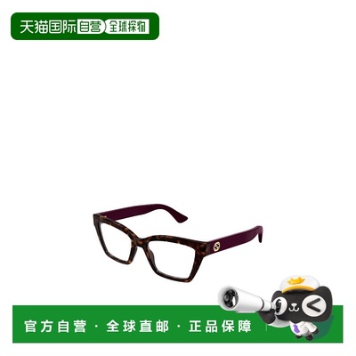 香港直邮Gucci 几何框平光镜 GG1715O