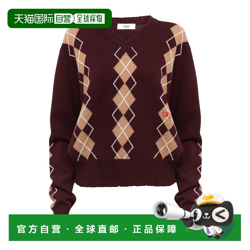 1h可退 欧洲直邮chloe 女士 针织衫长袖羊绒