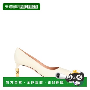 香港直邮Bally 巴利 女士 浅口鞋 beige米色 舒适时尚女鞋高跟鞋