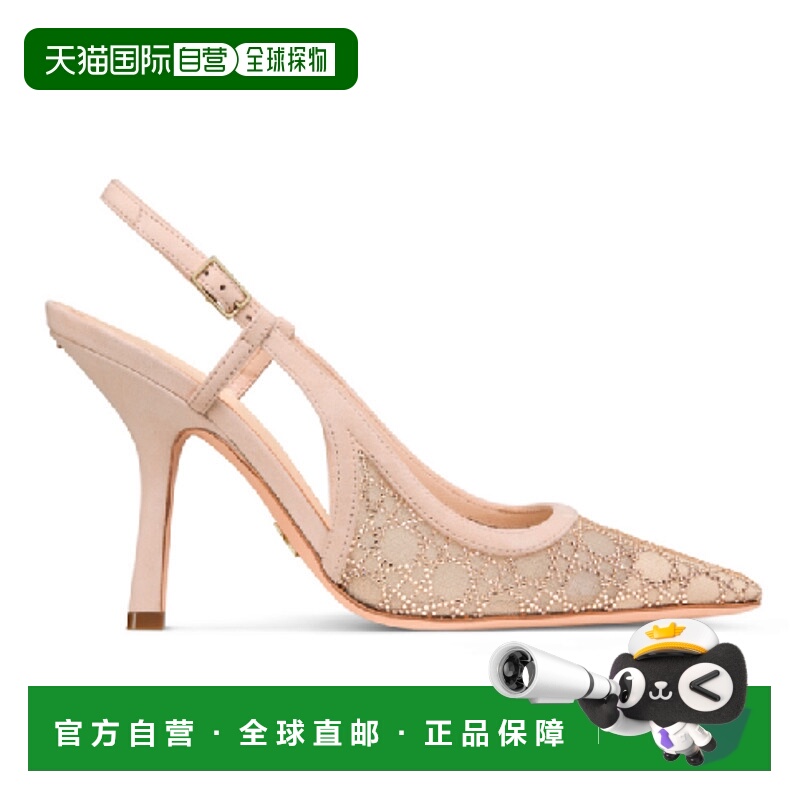 香港直邮Dior 露跟高跟凉鞋 KCV301SET迪奥