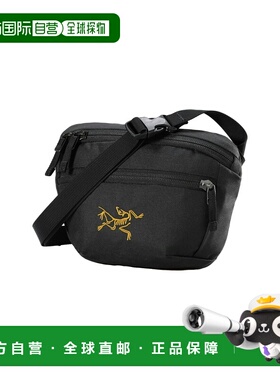 自营1h可退 欧洲直邮ARCTERYX始祖鸟 Mantis黑色涤纶可肩背腰包男