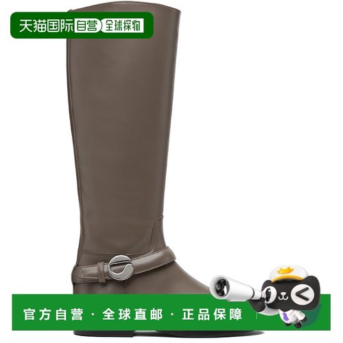 香港直邮Coperni 女士 灰褐色 Belt Cavalier 高筒靴 COPSH85F600