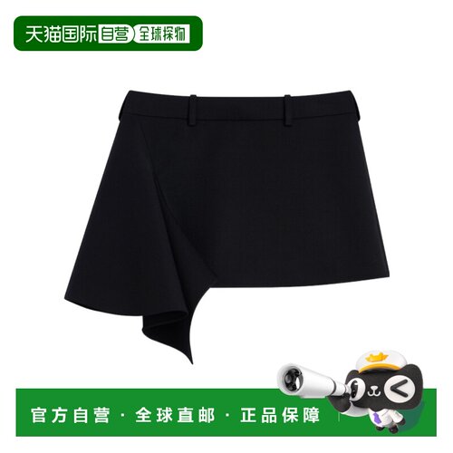 Givenchy 羊毛开衩迷你裙 BW414H167D 【付后1h可退】
