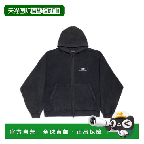 香港直邮Balenciaga 3B Sports lcon 拉链连帽衫 850425TTVH7