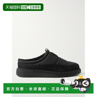 香港直邮Canada Goose 加拿大鹅 男士 Crofton 山羊皮边绗缝尼龙