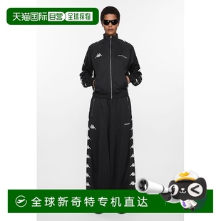 歐洲直郵Acne SS25男女通用黑色滌綸休閑褲 Studios