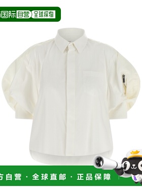 1h可退 香港直邮Sacai 翻领衬衫 SCW336