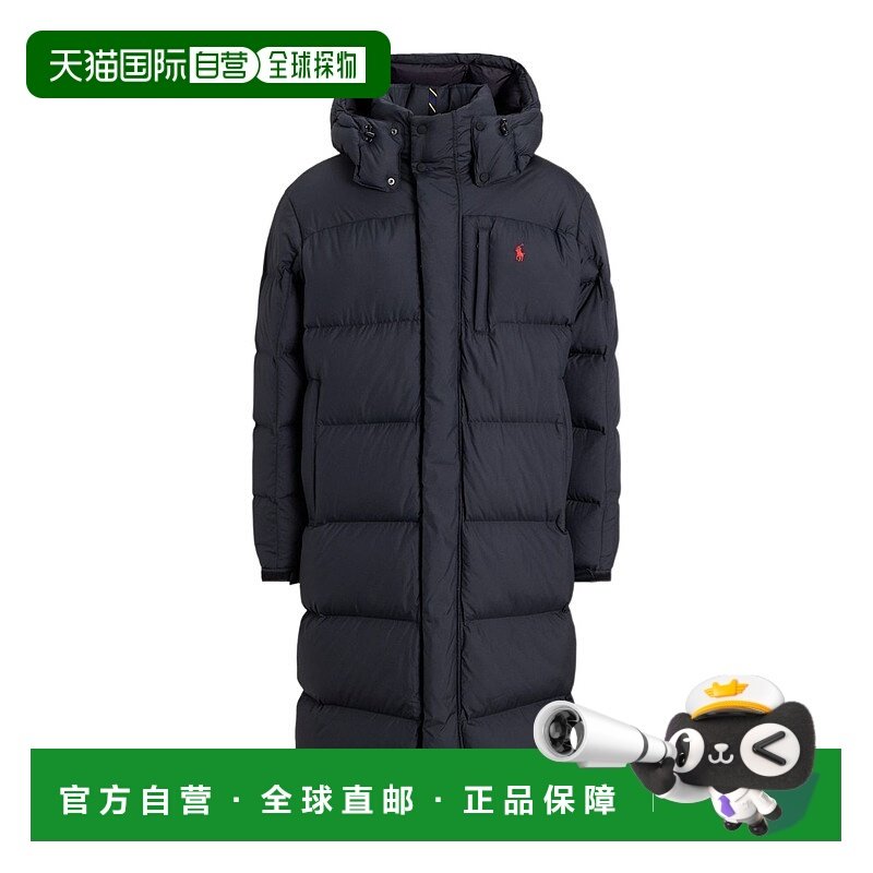 香港直邮Polo Ralph Lauren 长款连帽羽绒服 710P01338外套