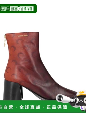 1h可退 香港直邮Marine Serre 女士 脚踝靴 brown棕色 舒适时尚