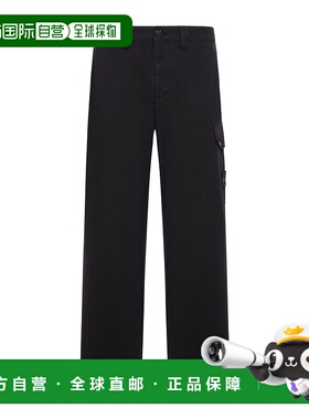 香港直邮Stone Island 腰带环休闲裤直筒裤 K2S153100011S0211