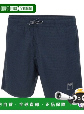 香港直邮Emporio Armani 抽绳松紧腰泳裤 EM000583AF12336