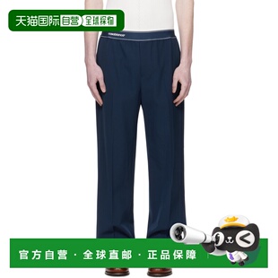 男士 长裤 海军蓝 Sports MSP26TR37501 Wool 香港直邮Casablanca