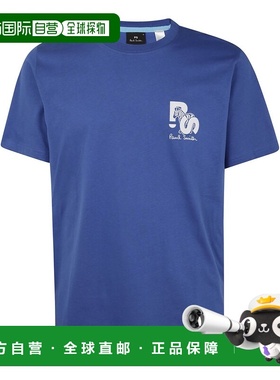 1h可退 香港直邮Paul Smith 男士 合体款短袖斑马纹T恤 M2R011RPP
