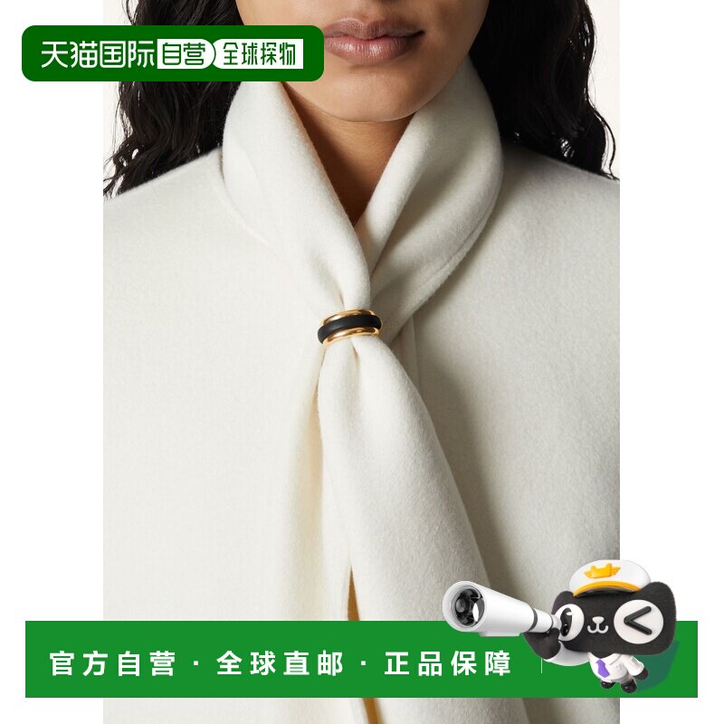 自营欧洲直邮Loro Piana 男女通用牛皮包黄铜丝巾环