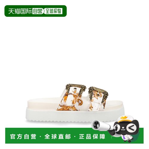 香港直邮VERSACE JEANS 女士凉鞋 80VA3SM1ZS366G03支付后1h可退