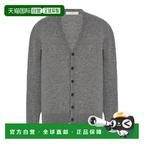 The Row 长袖V领开衫 R000690-Y166羊绒 【付后1h可退】