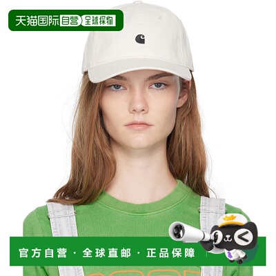 1h可退 香港直邮CARHARTT WIP 女士 白色 Madison Logo 棒球帽 I0