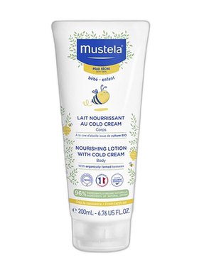 欧洲直邮Mustela/妙思乐宝宝滋润保湿润肤乳滋润乳液200ml/支正品