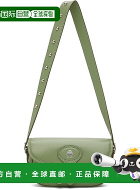 1h可退 香港直邮Bally 巴利 女士 绿色迷你 Beckett 单肩包 WAC04