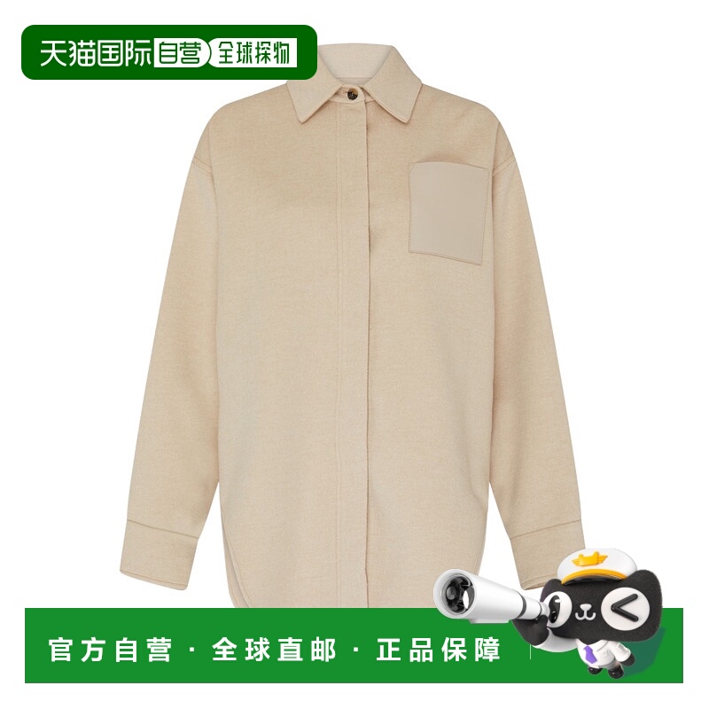 香港直邮Loewe 长袖羊毛和羊绒外套 LOE937U8罗意威