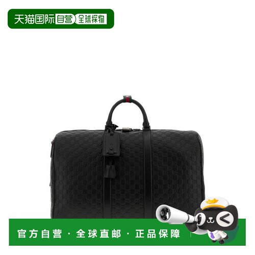 1h可退 香港直邮Gucci 古驰 男士 GG 标志大号旅行包 850216AAFOM