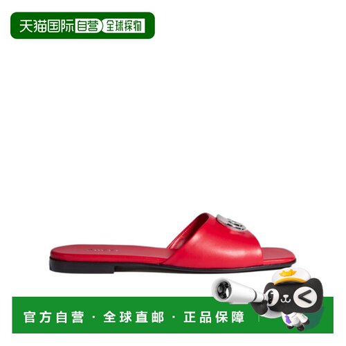 1h可退 Gucci 女士双G拉链穆勒鞋 A0047YBKO00凉鞋