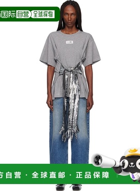 1h可退 香港直邮Mm6 Maison Margiela 马丁 马吉拉 MM6 女士 灰色