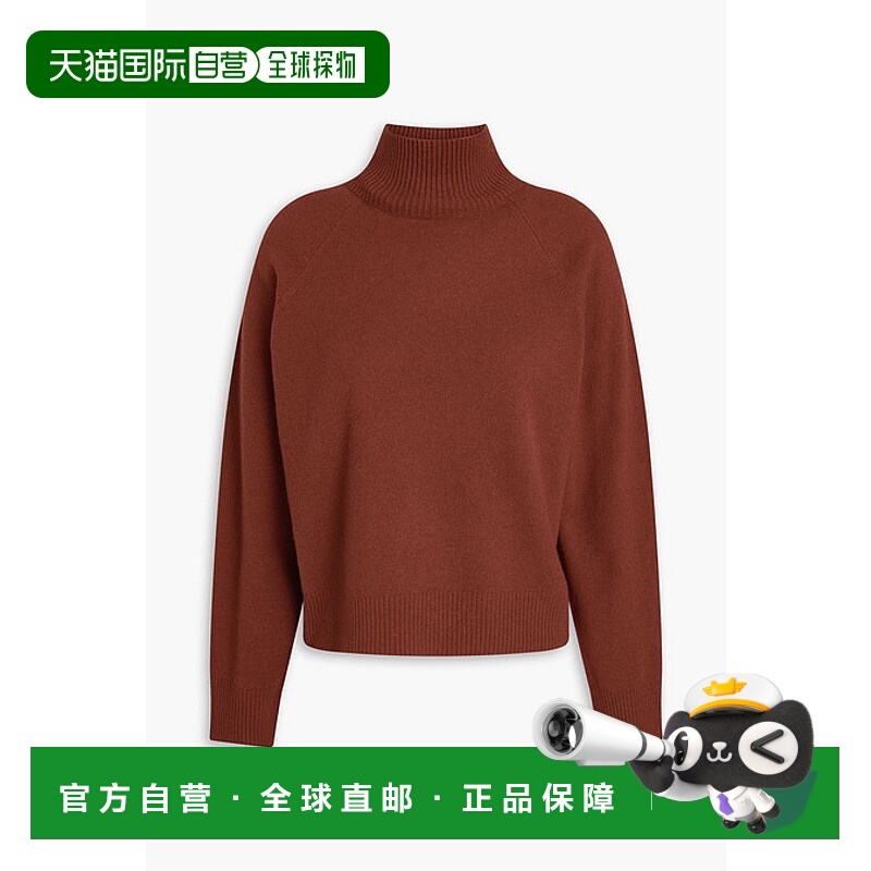 1h可退 香港直邮VINCE 女士 羊毛混纺高领毛衣 V067979631羊绒