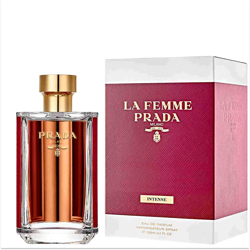 欧洲直邮普拉达殷红淑女香水 PRADA La Femme Intense EDP 100ML