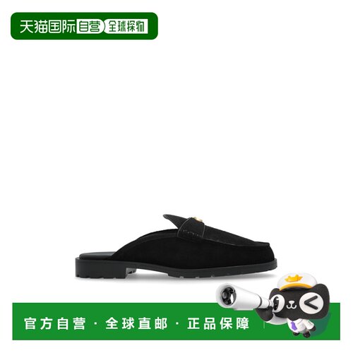 1h可退 香港直邮COACH 女士拖鞋 CAU880BLK CO 黑色 Slides with