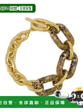 1h可退 香港直邮Rabanne 女士 SAHARA XL 链接项链 24PBB0015MET3