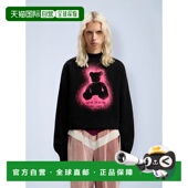 喷雾熊修身 1h可退 圆领卫衣 棕榈天使 女士 香港直邮Palm Angels