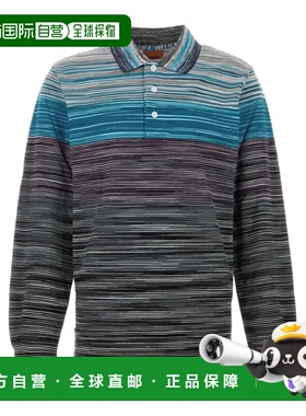 香港直邮Missoni 长袖 Polo 衫 US24W20DBJ0014SM9DD男装