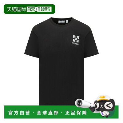 香港直邮off-white 男士 Polos 米白T恤黑色T恤 44MAA027S26J00B0