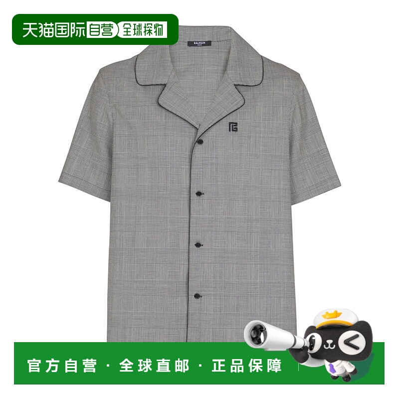 香港直邮Balmain 短袖衬衫 GH1HN151WD37