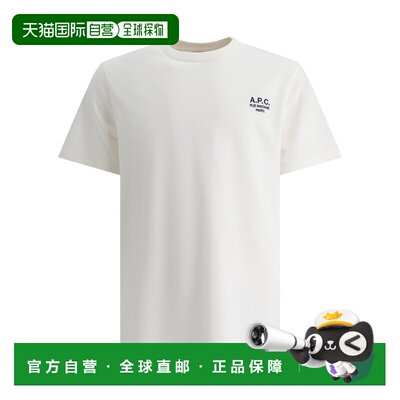 1h可退 香港直邮A.P.C. 男士T恤 COHBUM26388TAE AW2026 白色 Whi