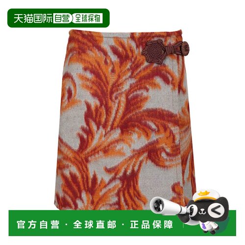欧洲直邮ETRO 女士半身裙 WRFA015699TJB46S9880 【付后1h可退】