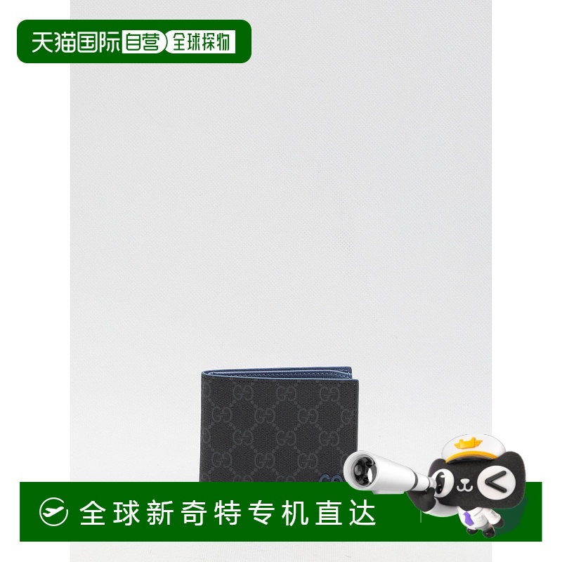 1h可退 欧洲直邮gucci 男士 钱包真皮古驰