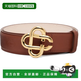 棕色 Logo 1h可退 腰带 男士 Buckle ASP2 香港直邮Casablanca