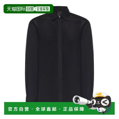 香港直邮PINKO 女士衬衫 105434A3DLZ99 SS2026 黑色 Poplin And