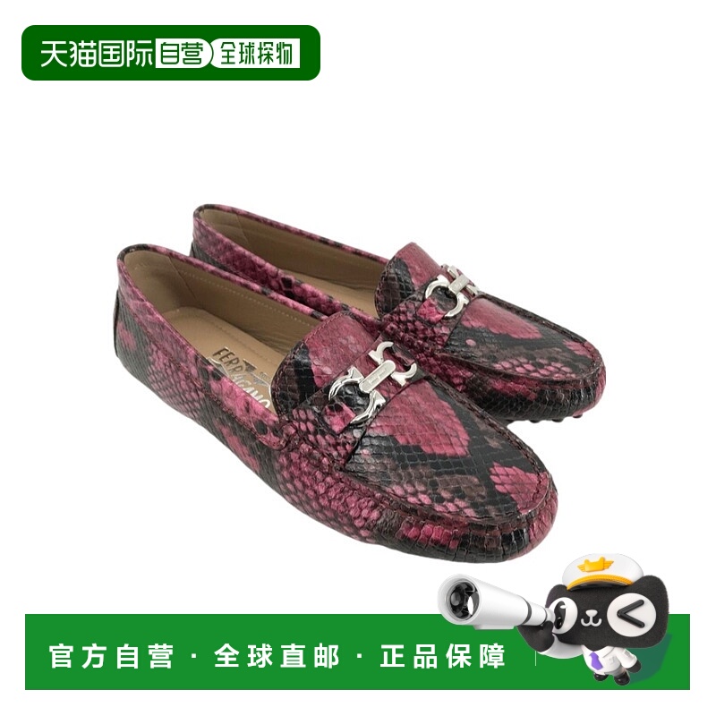 香港直邮Salvatore Ferragamo 徽标乐福鞋 0582179SABA女鞋一脚蹬