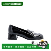 99新未使用 女鞋 香港直邮Miu Miu 徽标乐福鞋 单鞋 5D658DF035