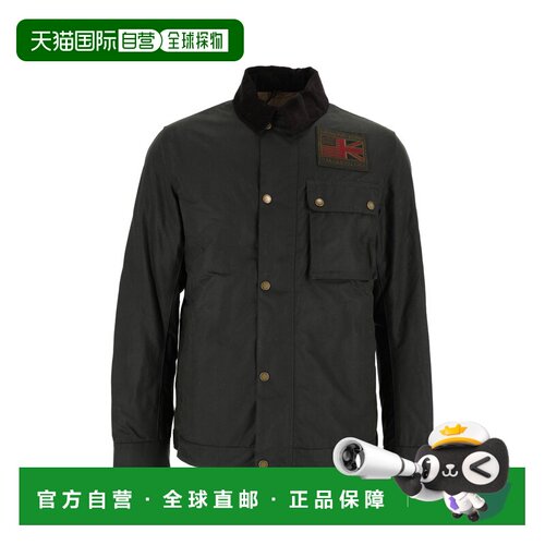 欧洲直邮Barbour 男士户外冲锋衣 262MMWX1853SG91 AW2026 绿色