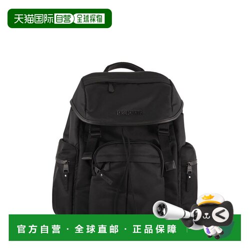 香港直邮PREMIATA 男士双肩包 BOOKER2150NERO SS2026 黑色 Techn