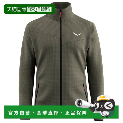 欧洲直邮SALEWA 男士抓绒衣 0056101FADEDGREEN C【付后1h可退】
