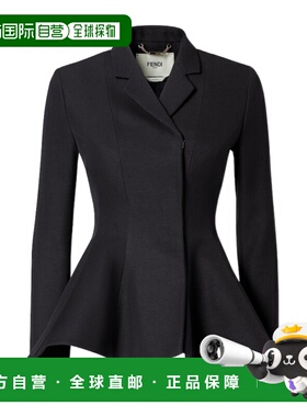 1h可退 香港直邮Fendi 长袖羊毛夹克 FJ7644AJYF