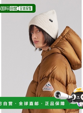 自营欧洲直邮Pyrenex Soazig 2男女通用米白色羊毛针织帽