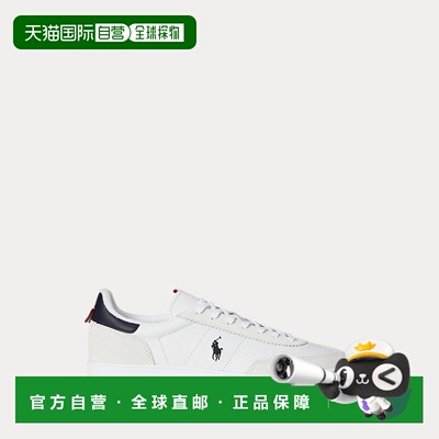 自营欧洲直邮Ralph Lauren拉夫劳伦 Bedford男士皮革绒面革运动鞋