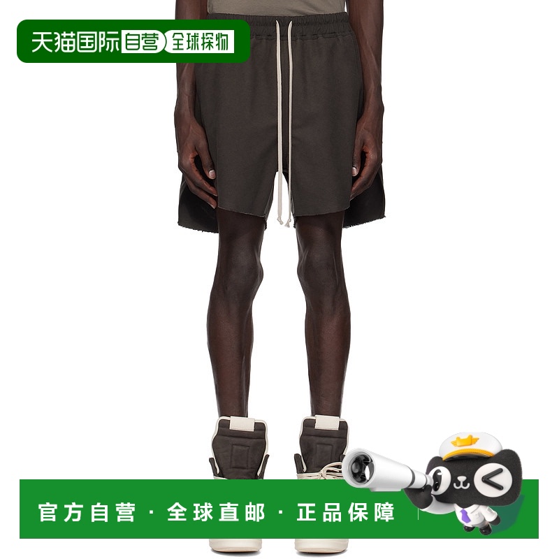1h可退 香港直邮Rick Owens Lilies 瑞克 欧文斯 男士 棕色 Porte