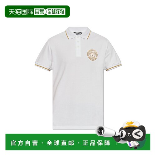 1h可退 香港直邮Versace Jeans Couture 男士POLO衫 78GAGT00CJ01